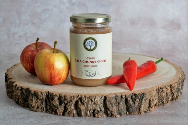 100% organic apple sauce Gala Chilli - mild heat but what an experience