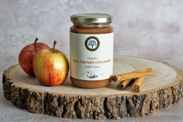 100% organic apple sauce gala chunk cinnamon - its like a big hug