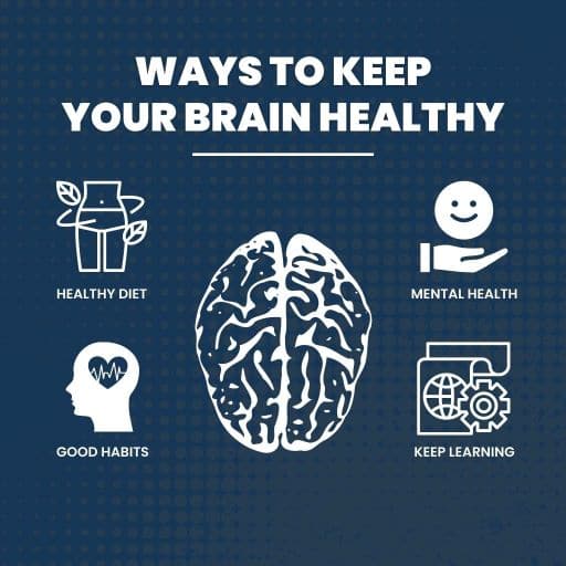 ways to keep your brain healthy, healthy diet, good habits, mental health and keep learning unsweetened applesauce uk