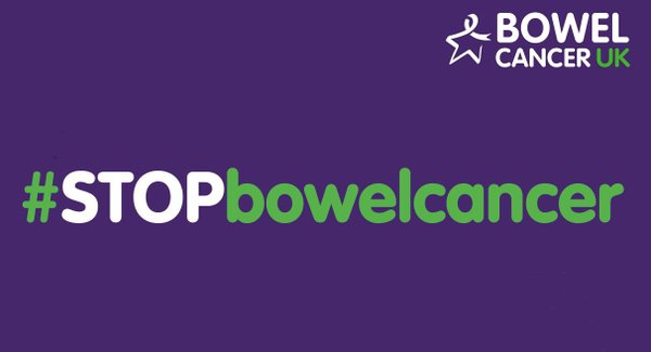 hashtag stop bowel cancer banner