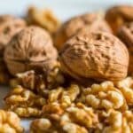 Picture of walnuts in the shell and out